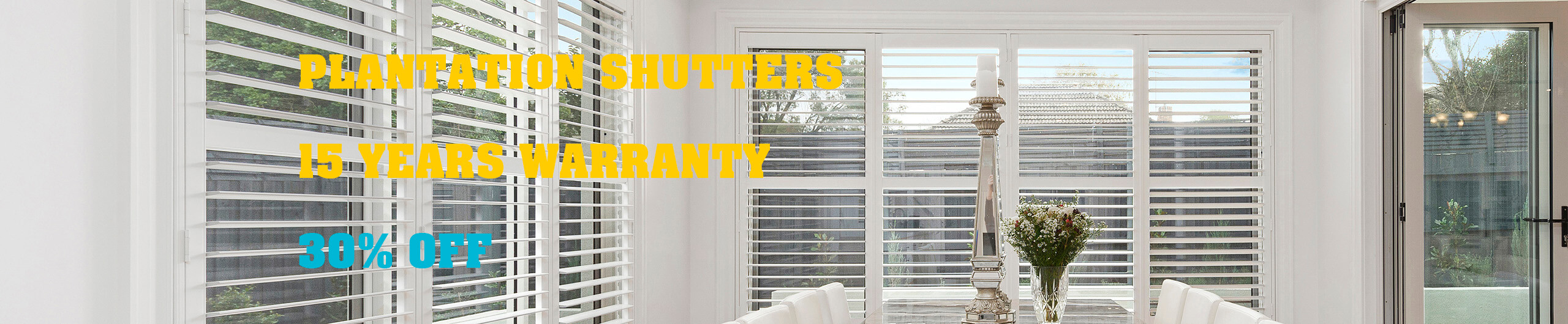 plantation shutters Melbourne banner 2560