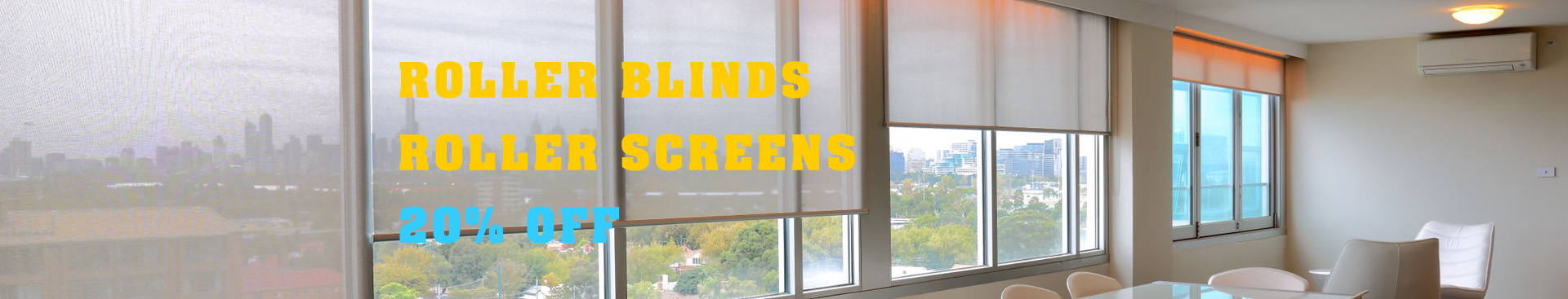 roller blinds Melbourne banner new